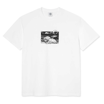 Polar Skate Co T-shirt Turtle Town White